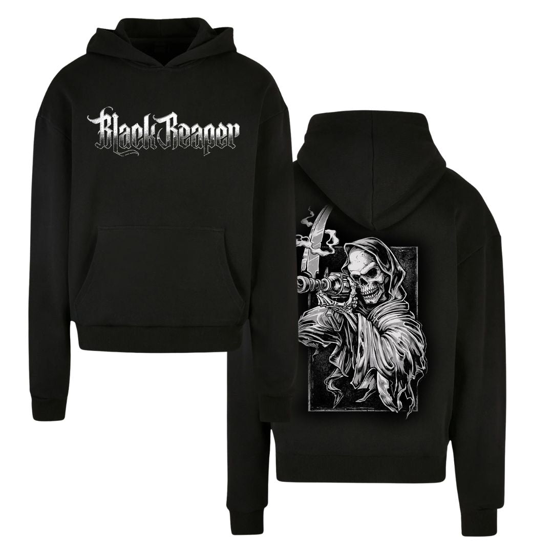 Black Reaper Bomber Jacket With Comic Hoodie Bundle