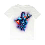 Deadly Guns Airbrush Shirt - White