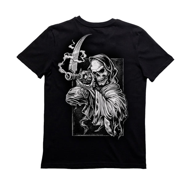 Black Reaper Comic Shirt - Black