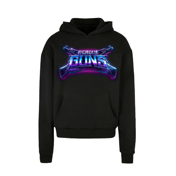 Deadly Guns Airbrush Hoodie - Black