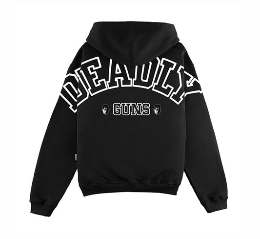 Deadly Guns Hardcore Nation Hoodie - Black